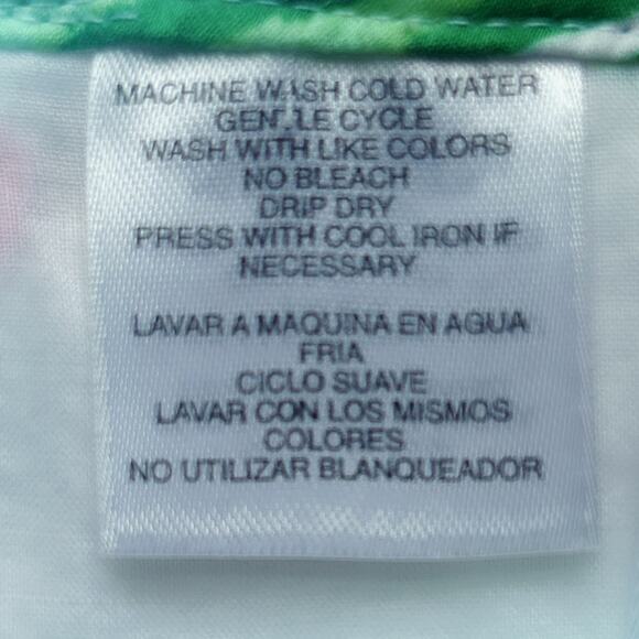 Vintage Jones New York Signature Midi Skirt Size 10 Floral A-Line Fully Lined - Picture 6 of 7